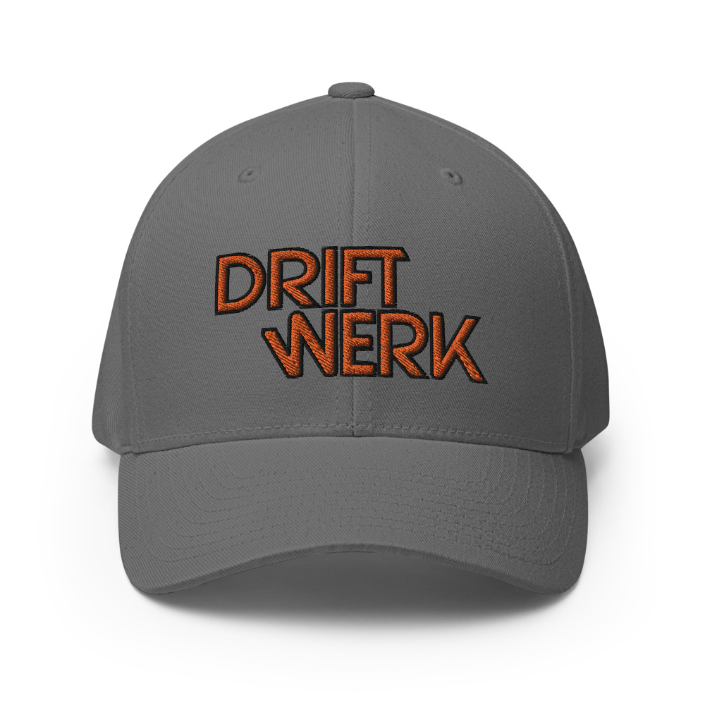 Driftwerk Baseball Cap Flexfit - Grey / L/XL