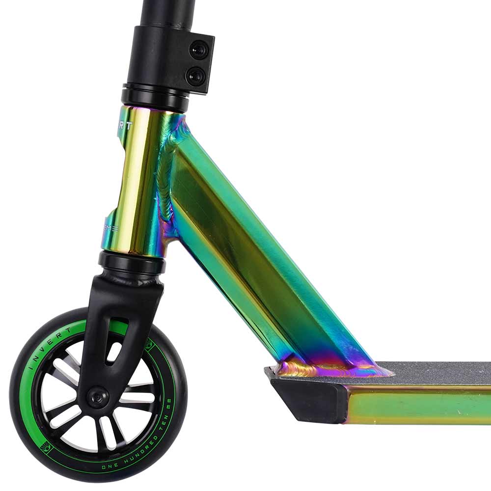 Invert Supreme 2-8-13 Scooter - Neo Green/Black