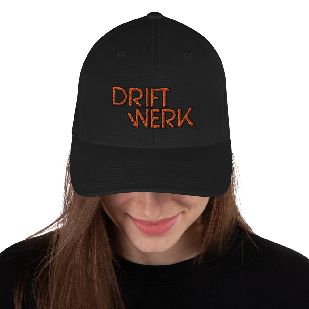 Driftwerk Baseball Cap Flexfit - Black / L/XL