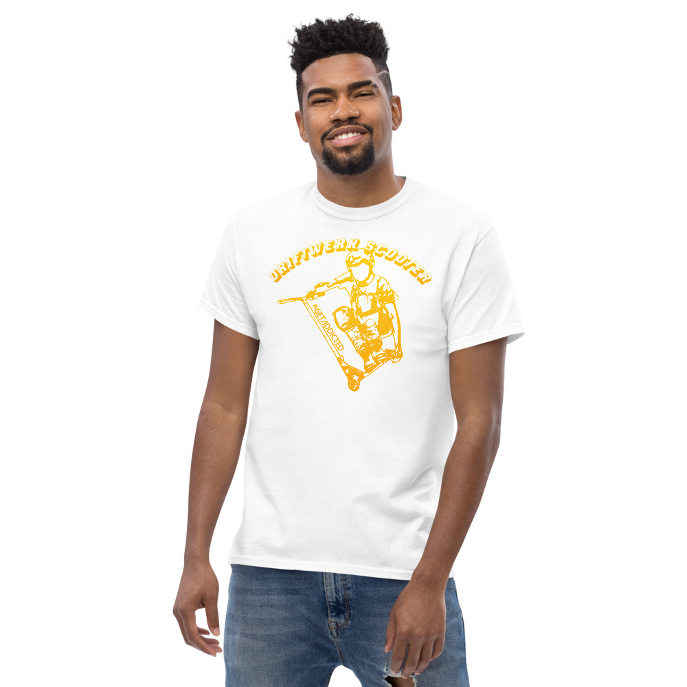 Driftwerk Scooter T-Shirt - White / 2XL