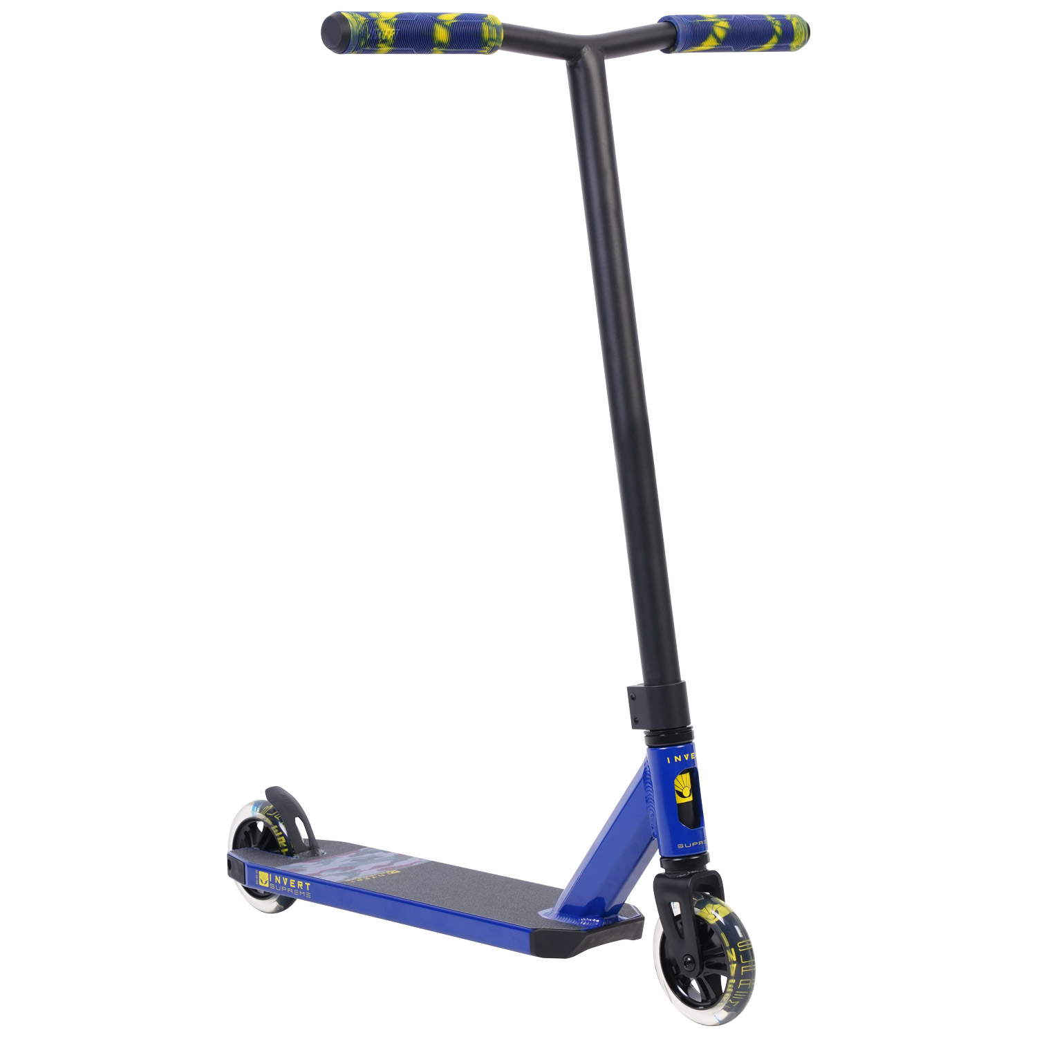 Invert Supreme 2-8-13 Scooter - Blue/Yellow