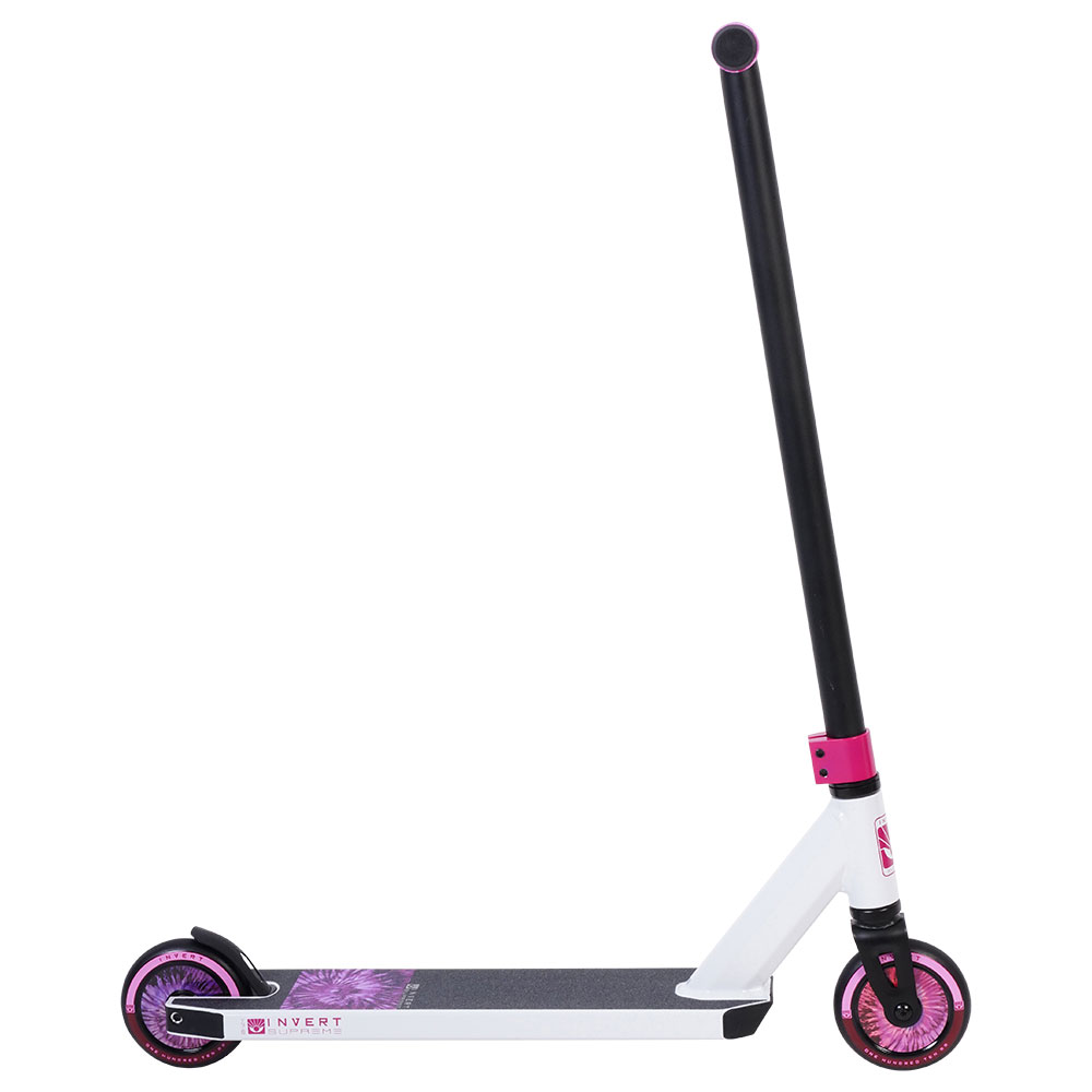 Invert Supreme 1-7-12 Scooter - White/Black/Pink
