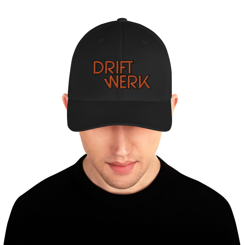 Driftwerk Baseball Cap Flexfit - Black / L/XL