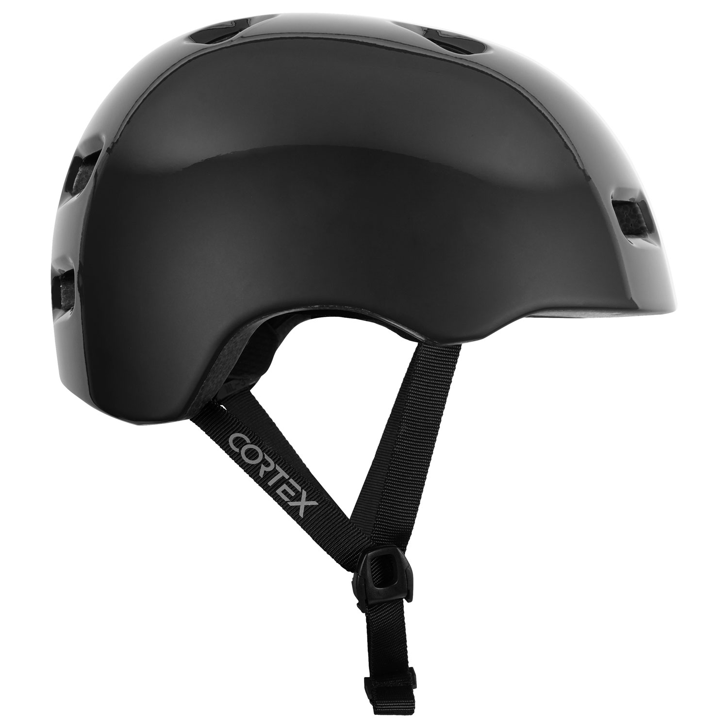 Cortex Multi Sport Helm in glanz Schwarz