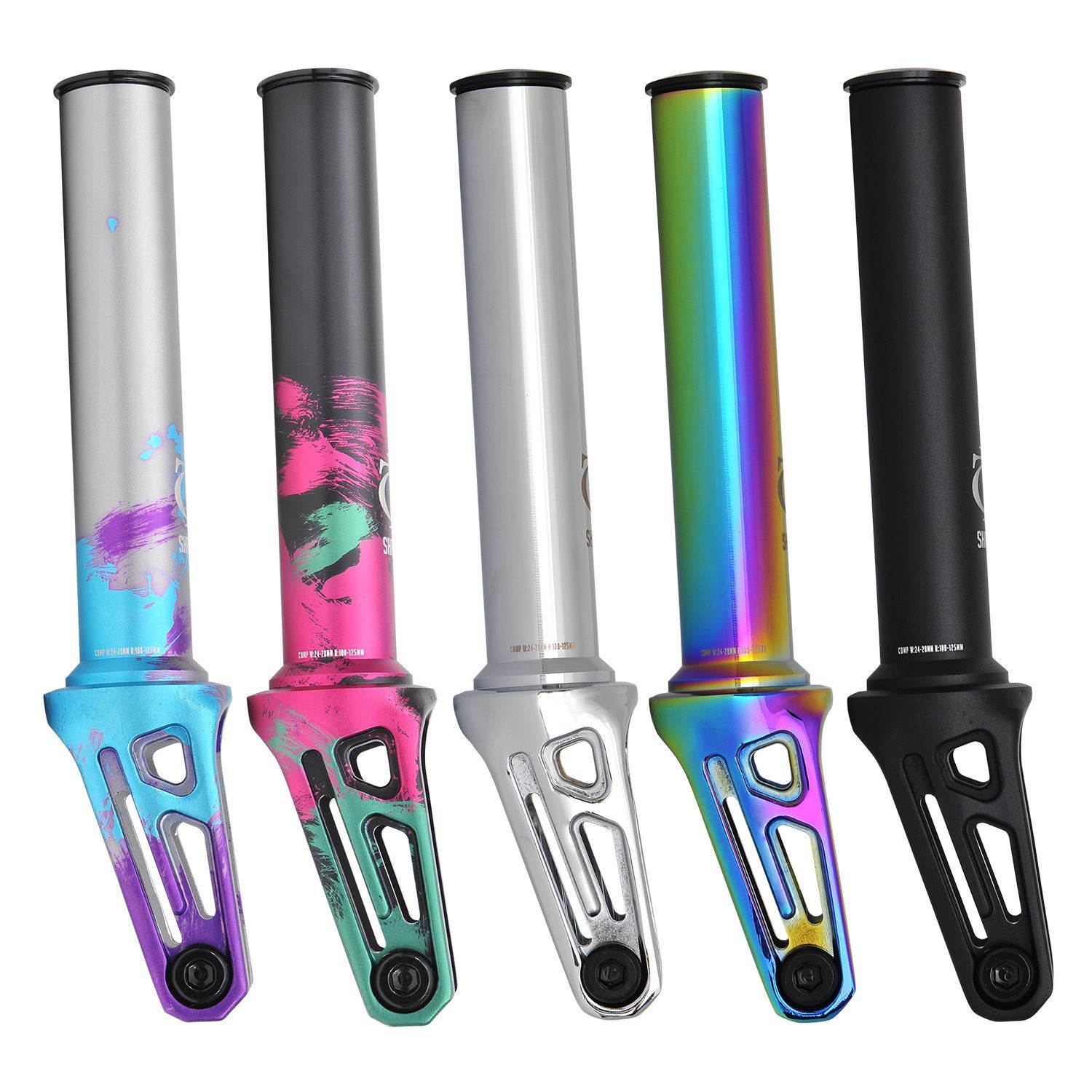 Oath Shadow SCS/HIC Fork Blue/Purple/Titanium