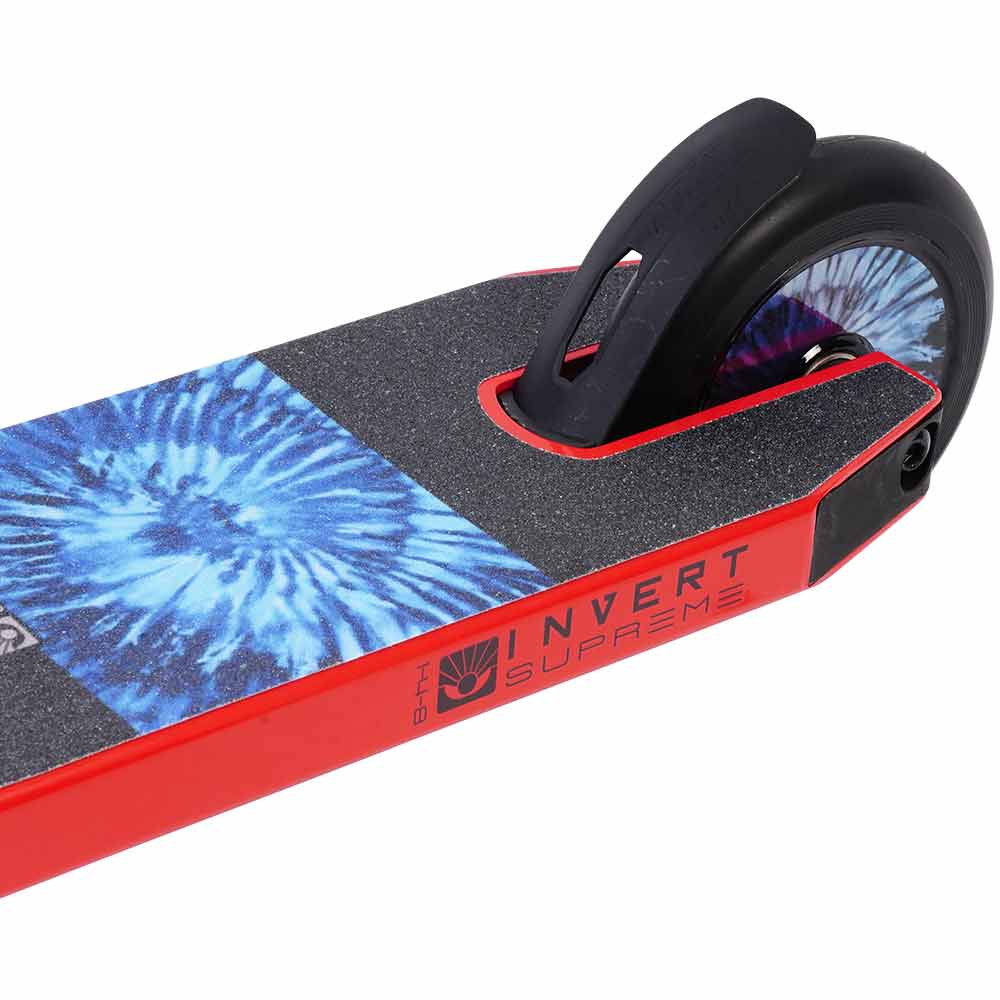 Invert Supreme Mini 1-4-8 Scooter - Red/Black/Blue