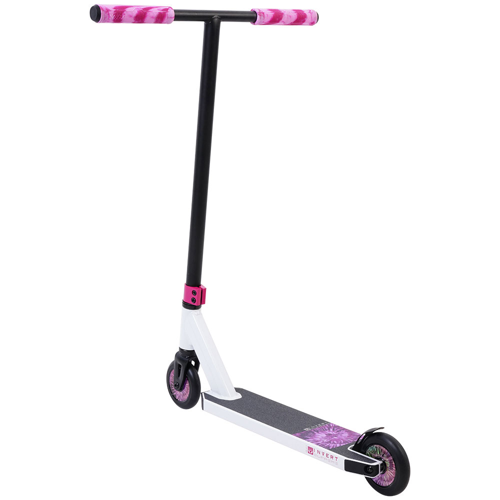 Invert Supreme 1-7-12 Scooter - White/Black/Pink